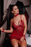 Nuisette Pouvoir Rouge Inspirée du Bondage Chic