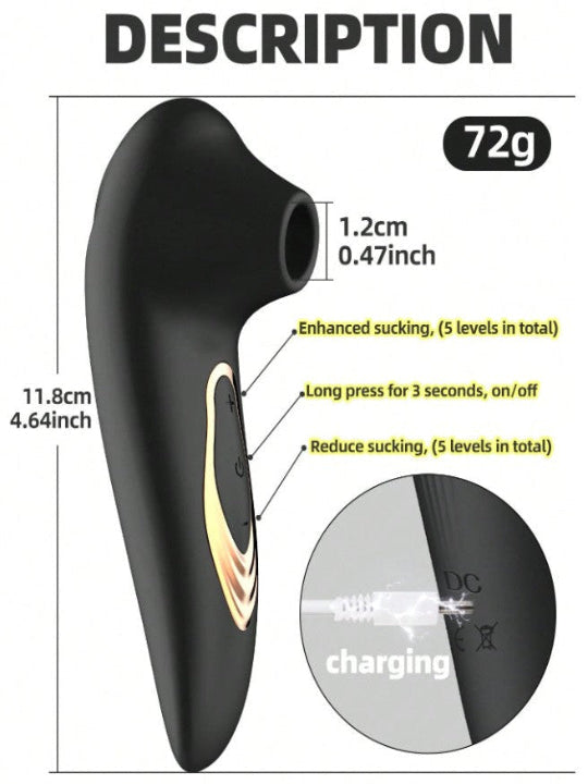 Lilith's Ritual – Clitoral Stimulator with Suction & Vibration