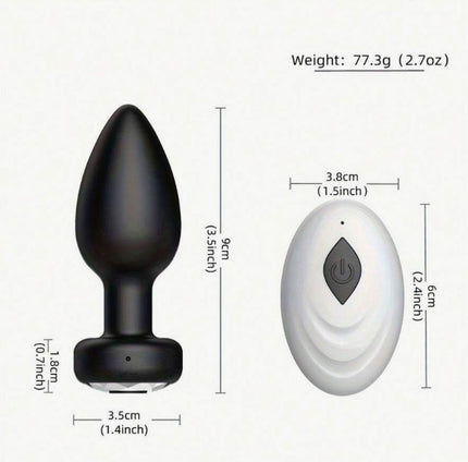 Découverte de Lilith plug anal lumineux