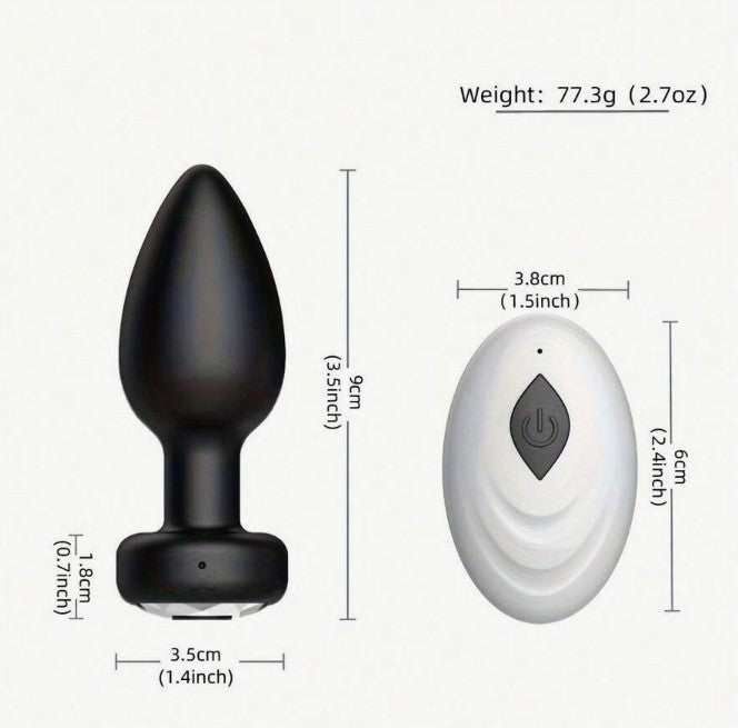 Découverte de Lilith plug anal lumineux