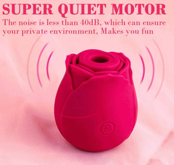 Rose de Lilith stimulateur clitoridien à succion & vibrations