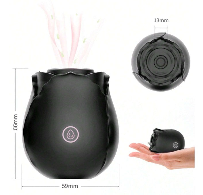 Rose de Lilith stimulateur clitoridien à succion & vibrations