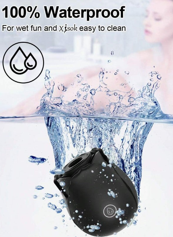 Rose de Lilith stimulateur clitoridien à succion & vibrations