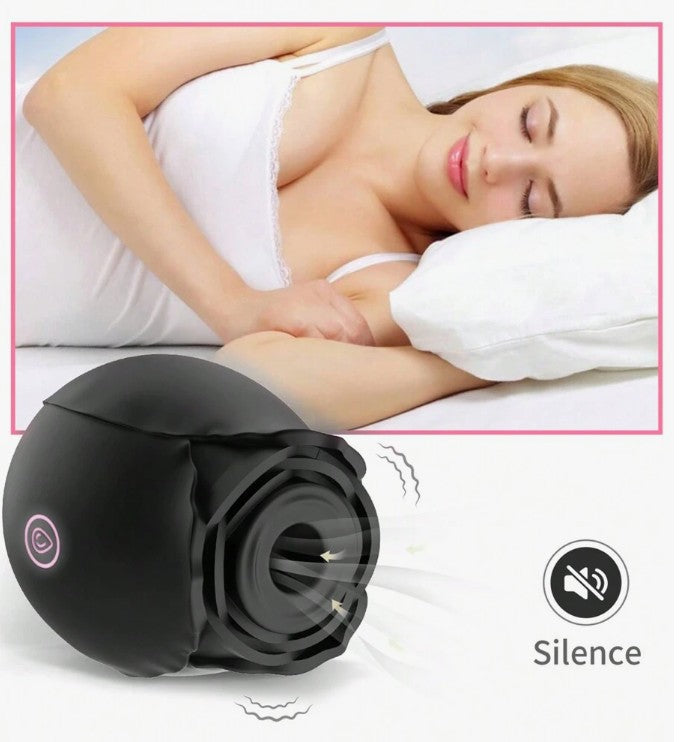 Rose de Lilith stimulateur clitoridien à succion & vibrations