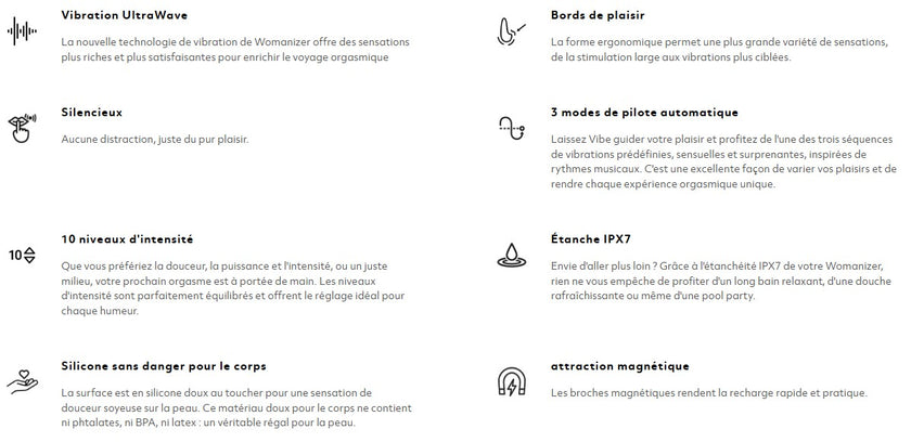 Womanizer Vibe - Vibromasseur Clitoridien